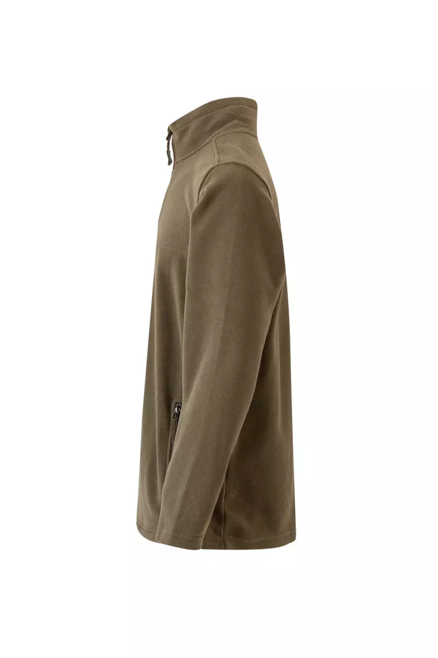 Velilla 201501-03, Fleece Jacket, Khaki Green, image 3, gallery thumbnail