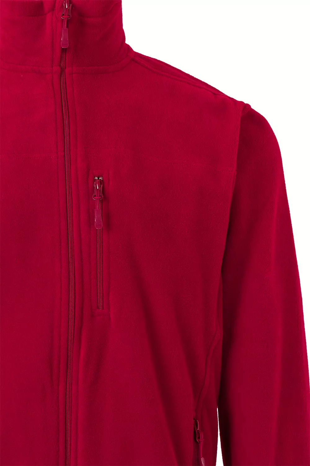 Velilla 201502-12, Fleece Jacket, Red, image 2