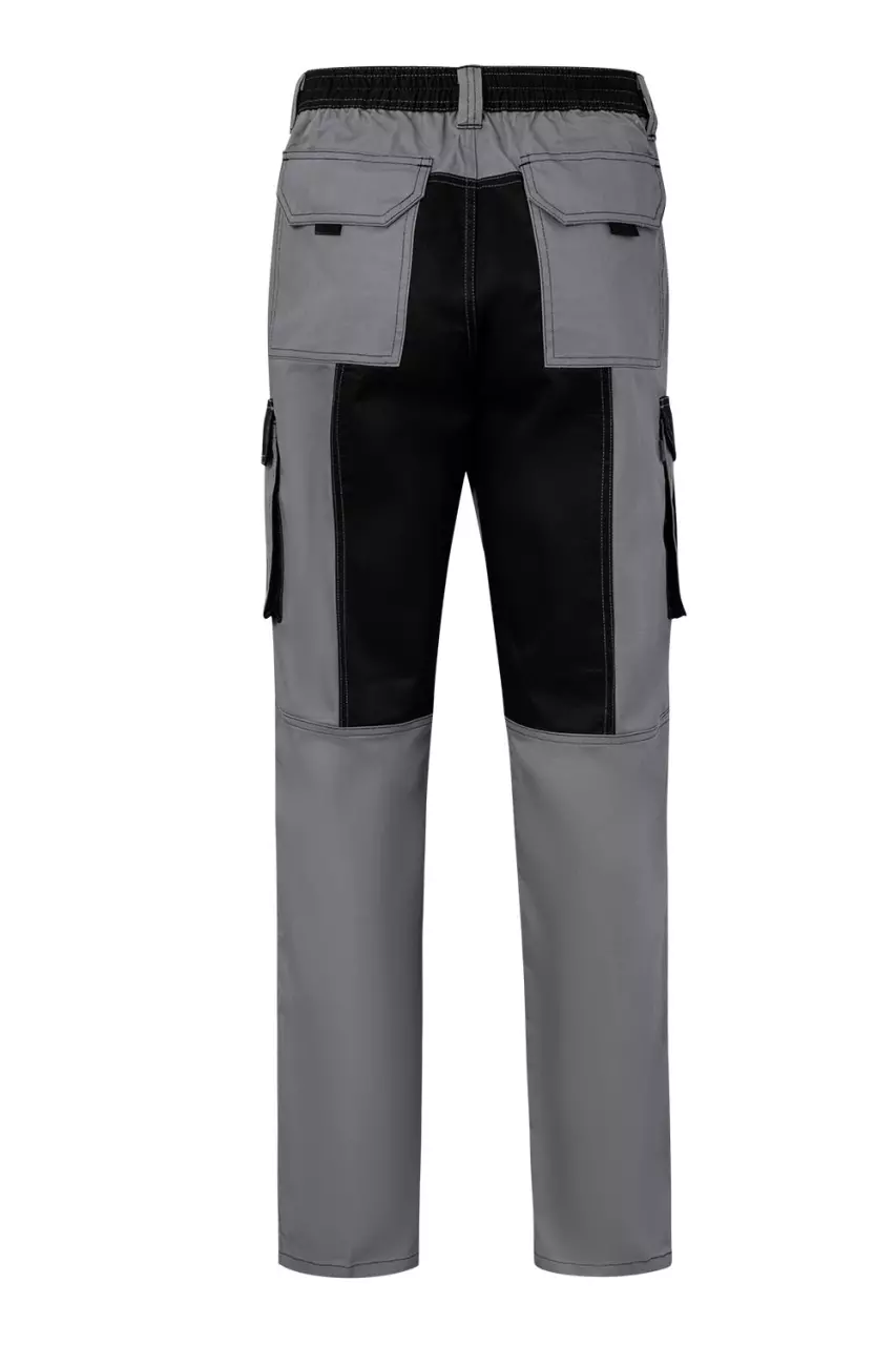 Velilla 103020B-08-00, Work Trousers, Grey/Black, image 1, gallery thumbnail