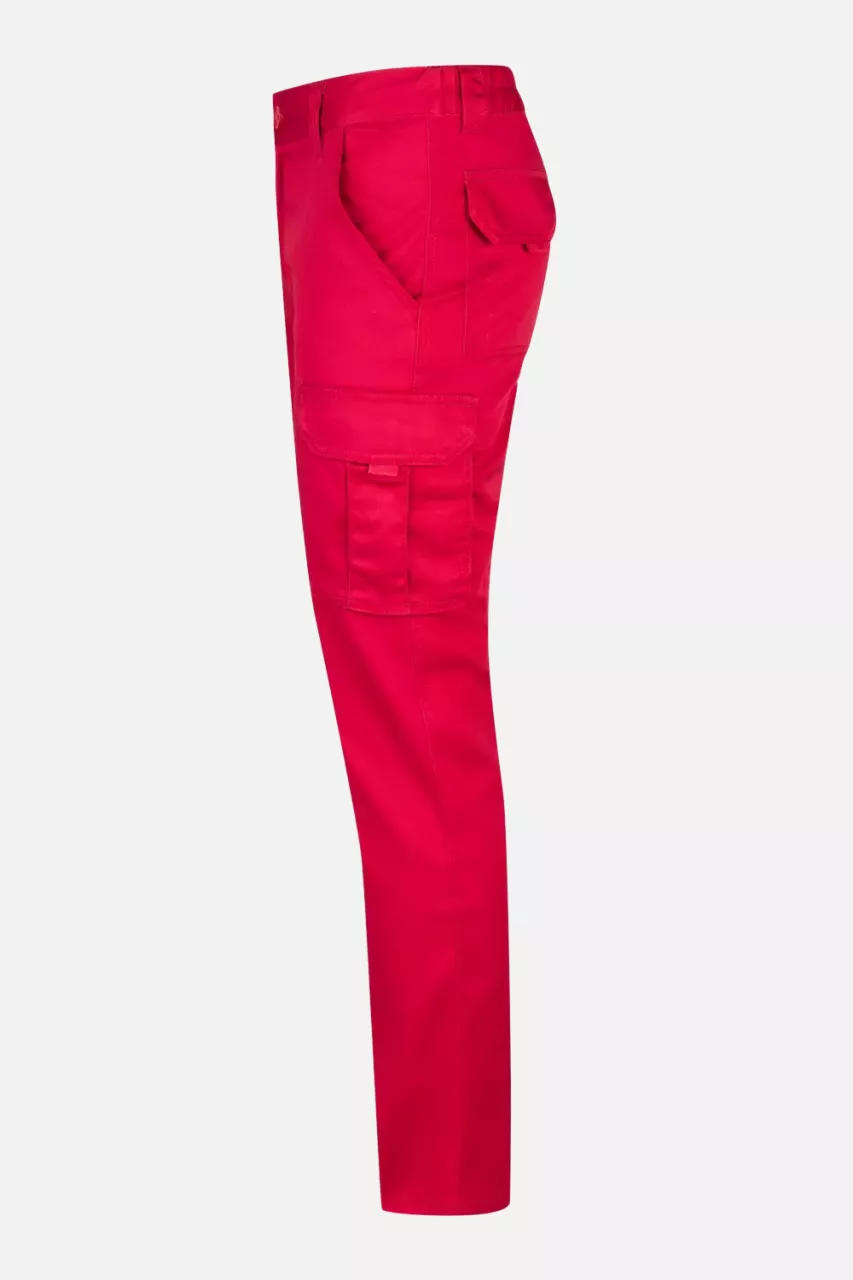 Velilla 103002S-12, Work Trousers, Red, image 5, gallery thumbnail