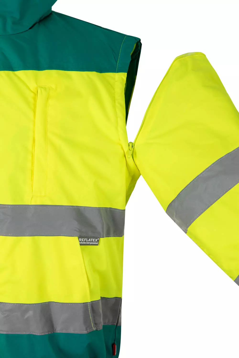 Velilla 0161-02-20-1, Warnschutzjacke, Grün/Warngelb, image 6