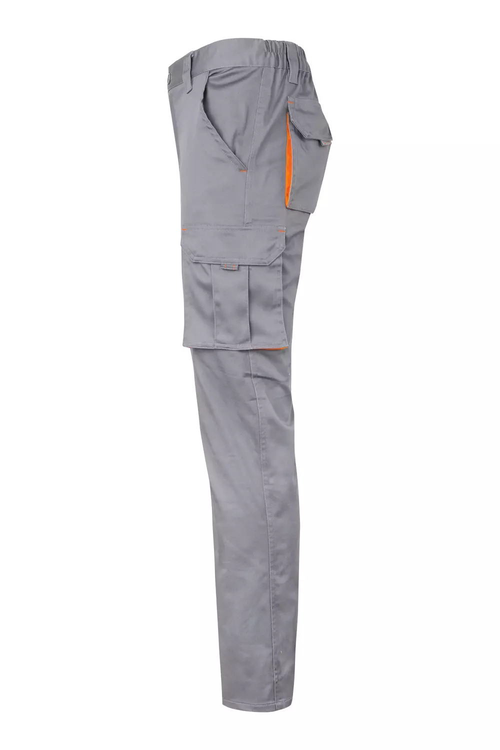 Velilla 103024S-08-16, Work Trousers, Grey/Orange, image 4