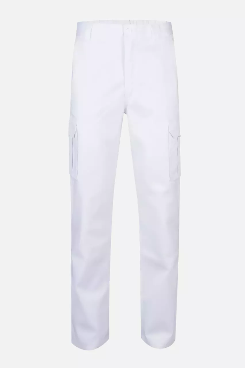 Velilla 103001-07, Work Trousers, White, image 1, gallery thumbnail
