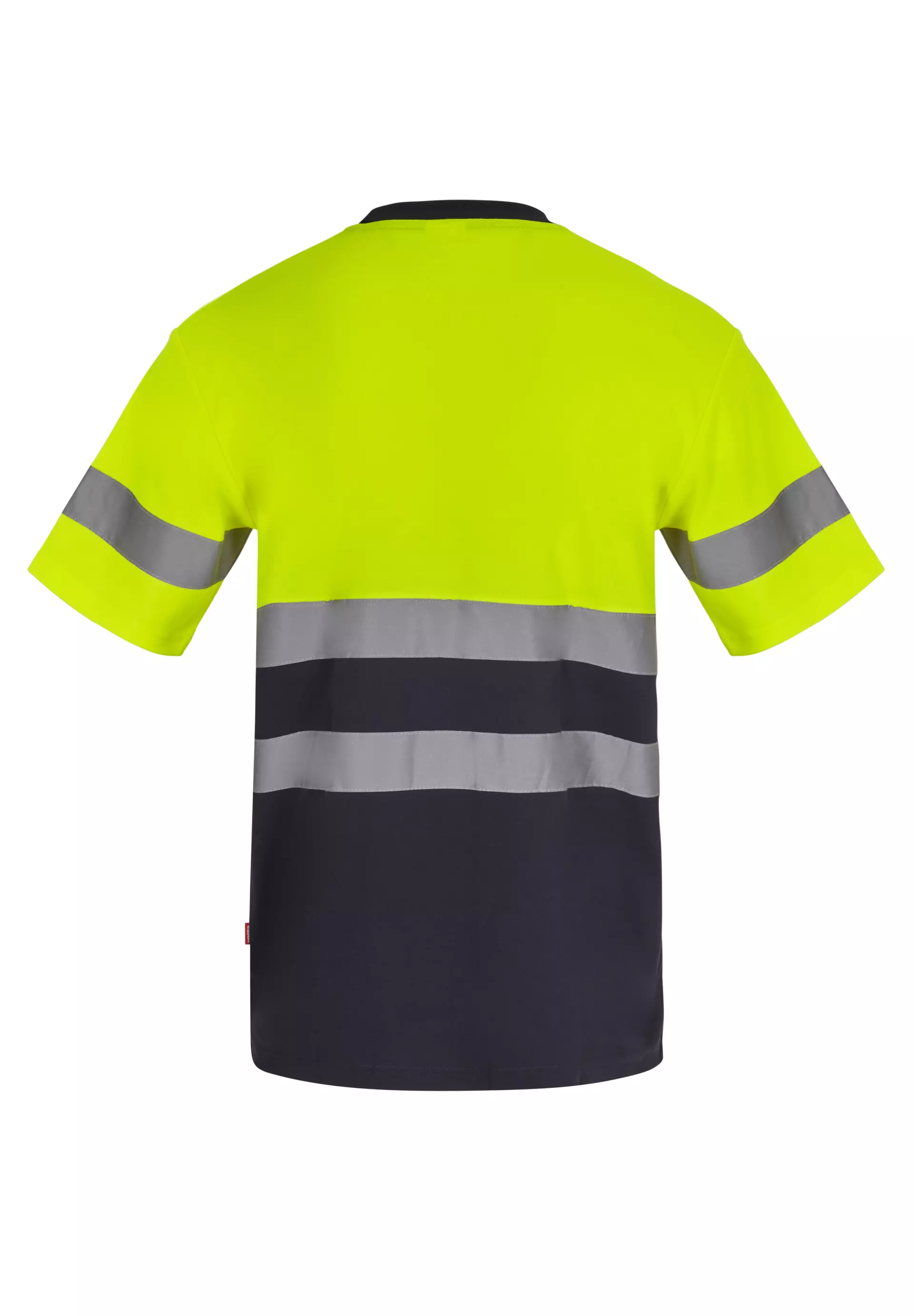 Velilla 305613-61-20-1, High-Vis Short Sleeve T-Shirt, Navy Blue/Hi-Vis Yellow, image 3