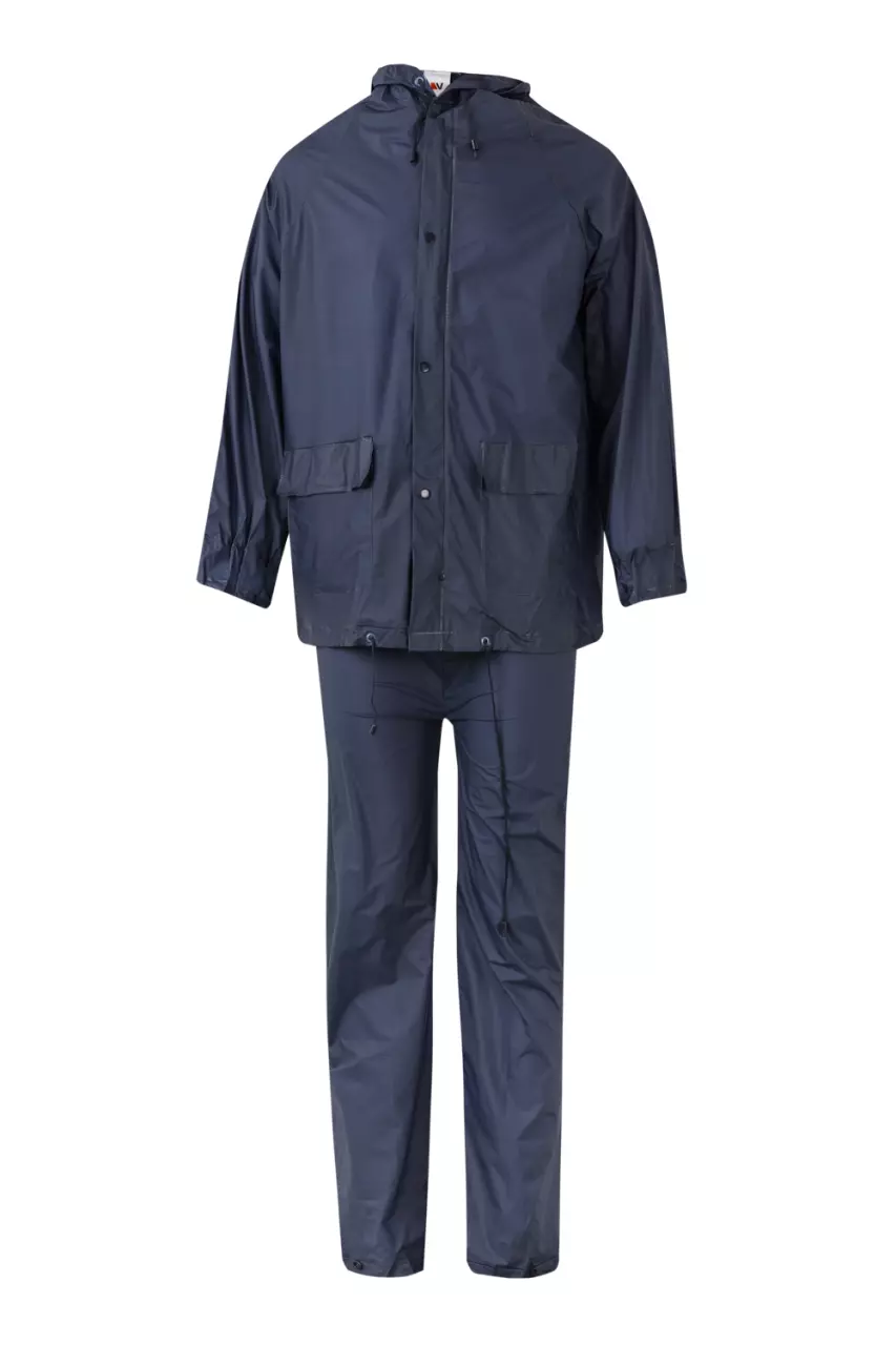 Velilla 19000-01, Rain Suit, Marine Blue, image 1, gallery thumbnail