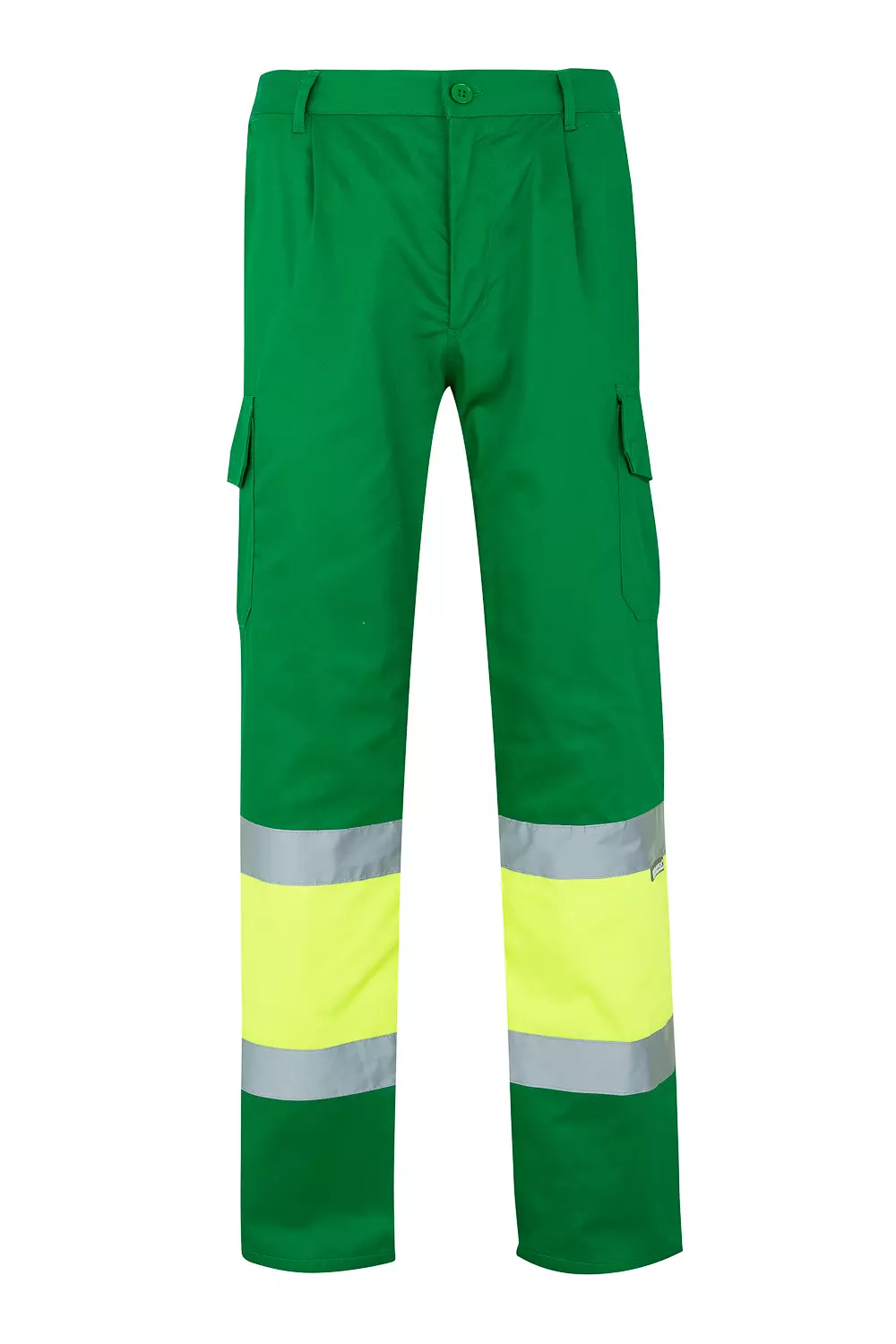 Velilla 156-29-20, High-Vis Trousers, Grass Green/Hi-Vis Yellow, image 1