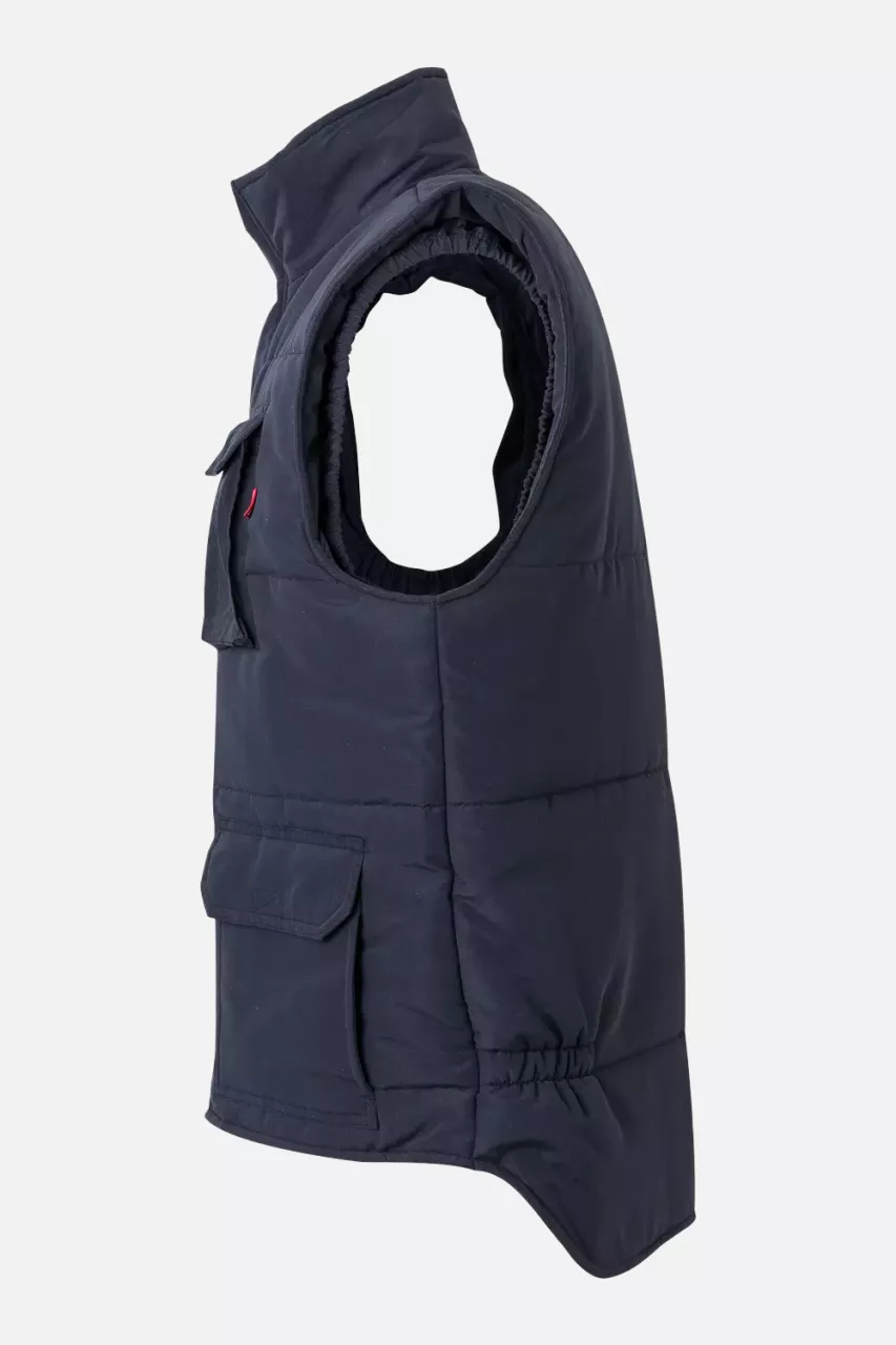 Velilla 108-61, Work Vest, Navy Blue, image 6, gallery thumbnail