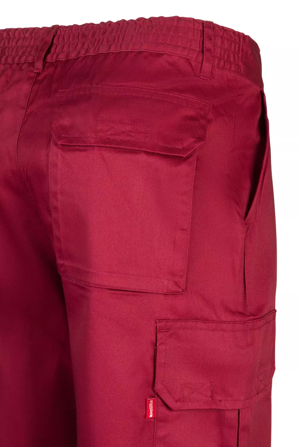 Velilla 345-18, Work Trousers, Maroon, image 4