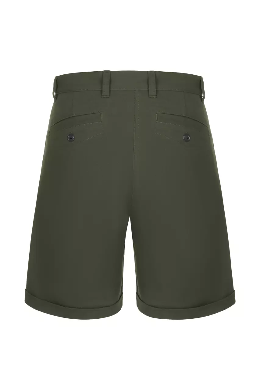 Velilla 403013S-36, Work Shorts, Olive Green, image 3, gallery thumbnail