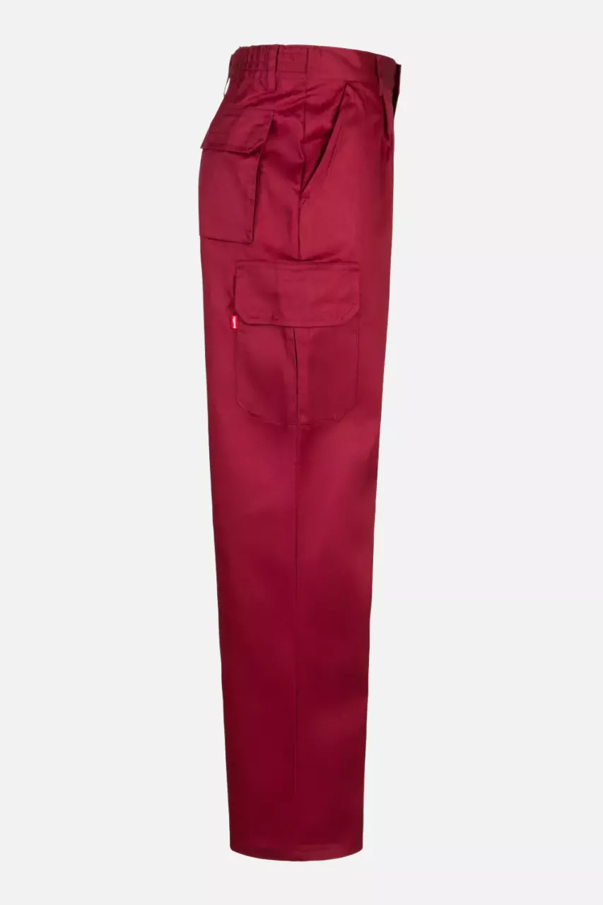 Velilla 345-18, Arbeitshose, Bordeaux, image 2, gallery thumbnail