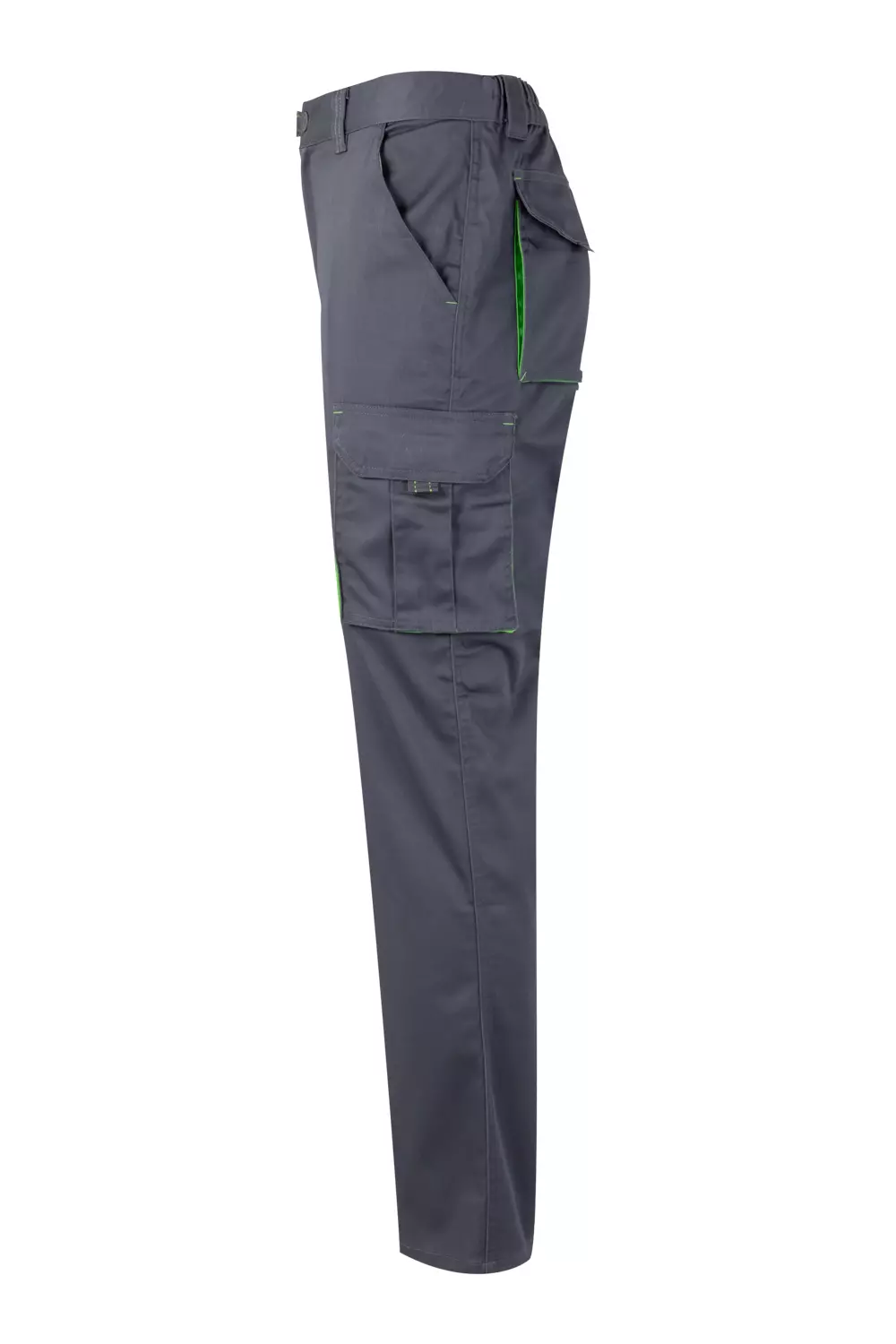 Velilla 103024S-08-25, Work Trousers, Grey/Lime Green, image 4