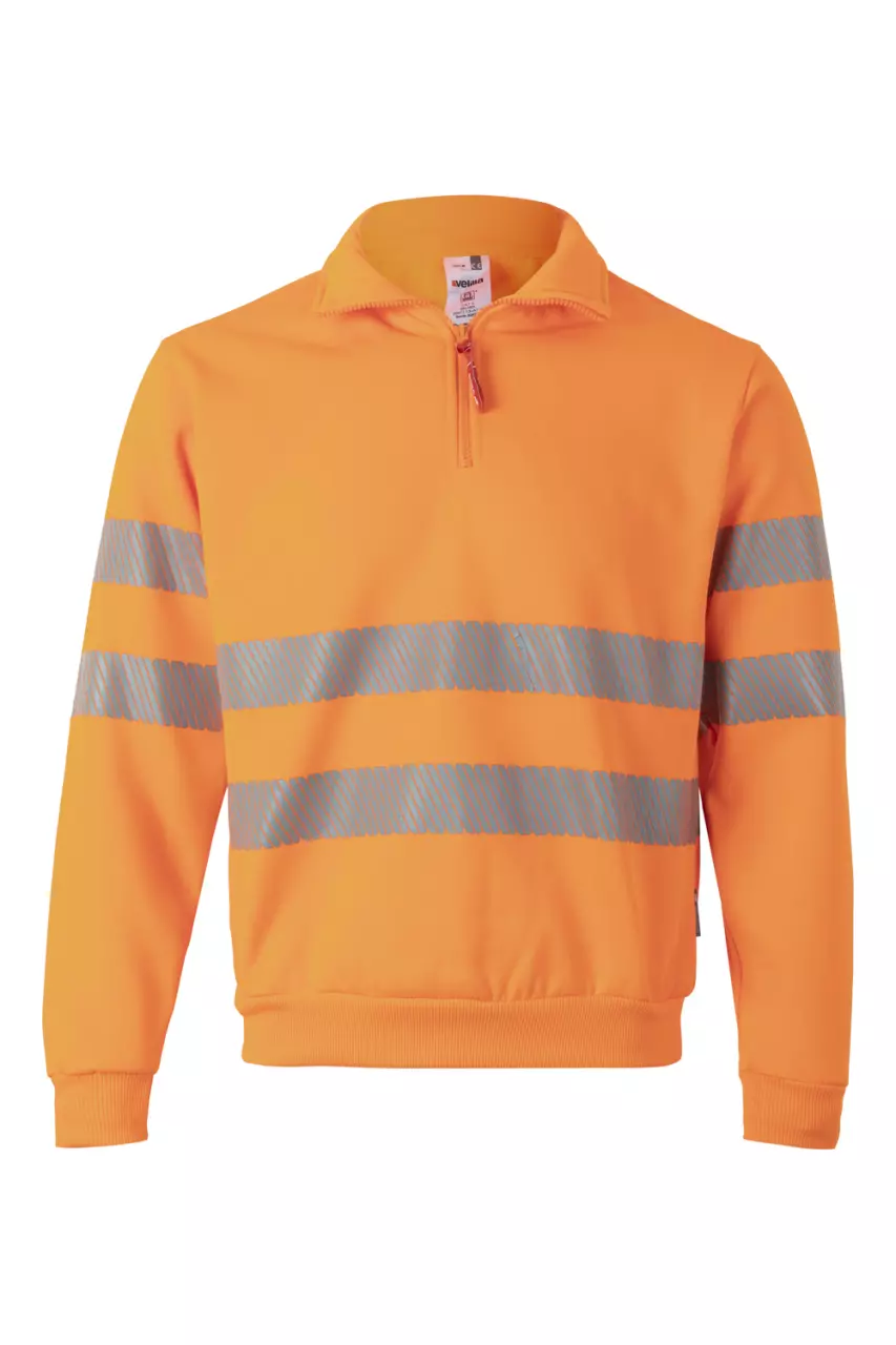 Velilla High-Vis Sweatshirt, Hi-Vis Orange