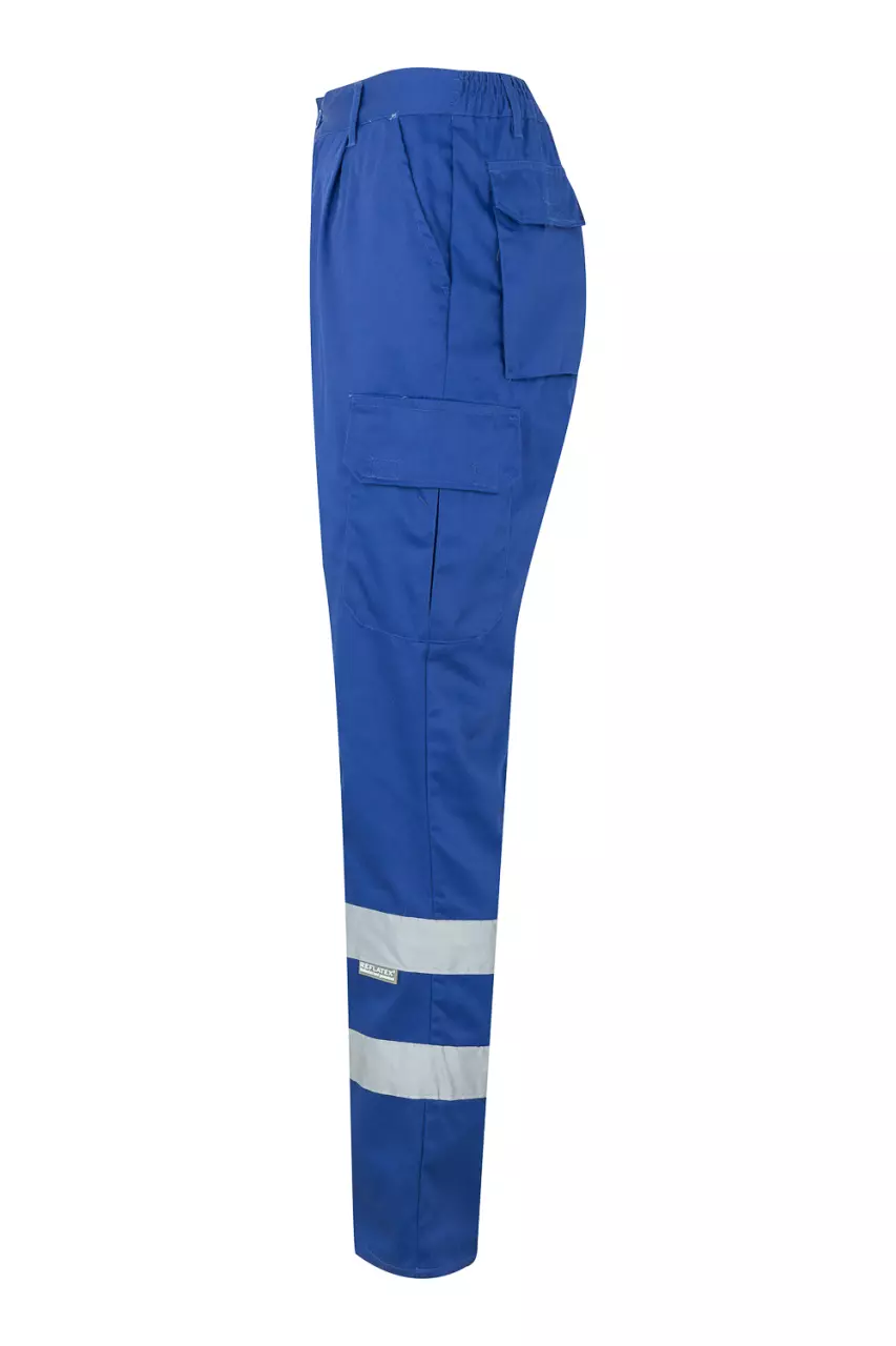 Velilla 159-09, High-Vis Trousers, Royal Blue, image 5, gallery thumbnail