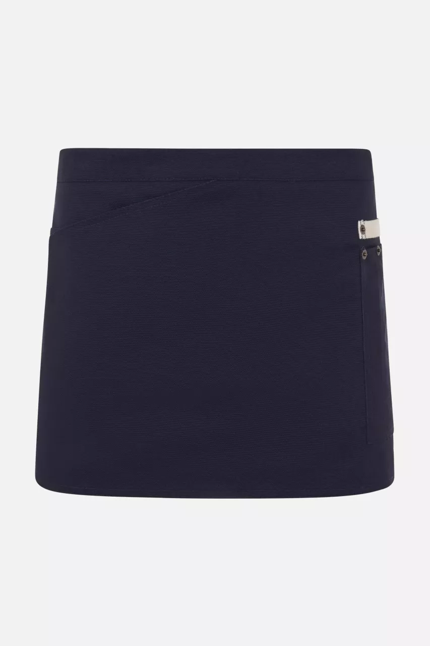 Velilla 404221B-61-41, Work Apron, Navy Blue/Ivory, image 1, gallery thumbnail