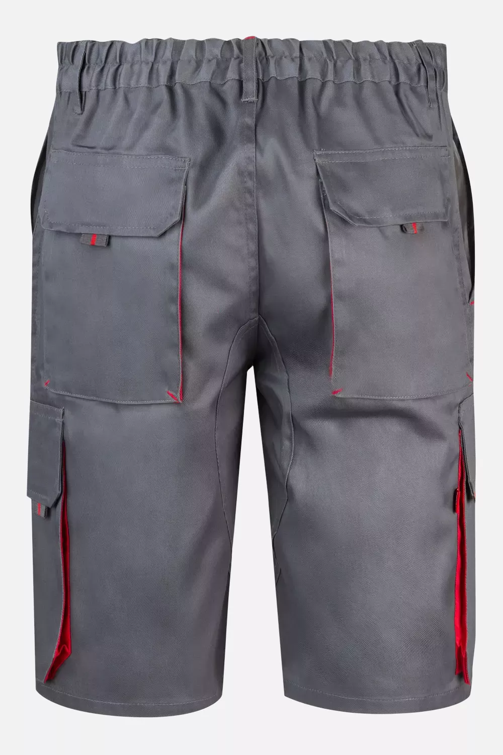 Velilla 103007-08-12, Work Shorts, Grey/Red, image 5