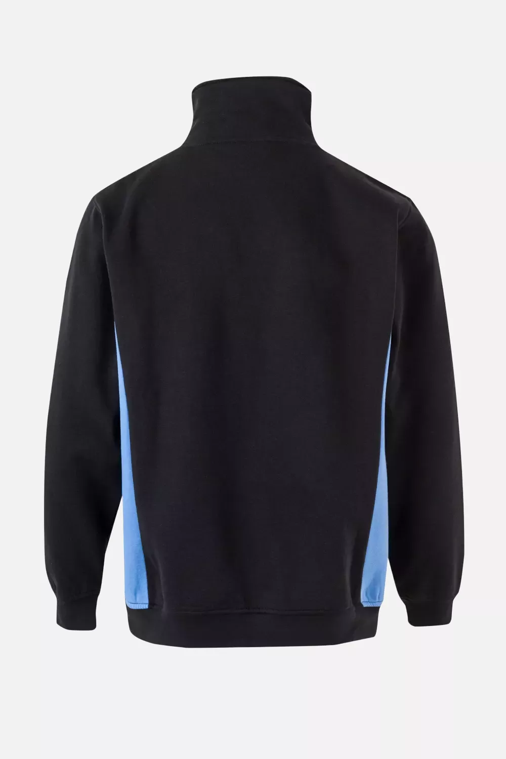 Velilla 105704-00-05, Arbeitssweatshirt, Schwarz/Himmelblau, image 4