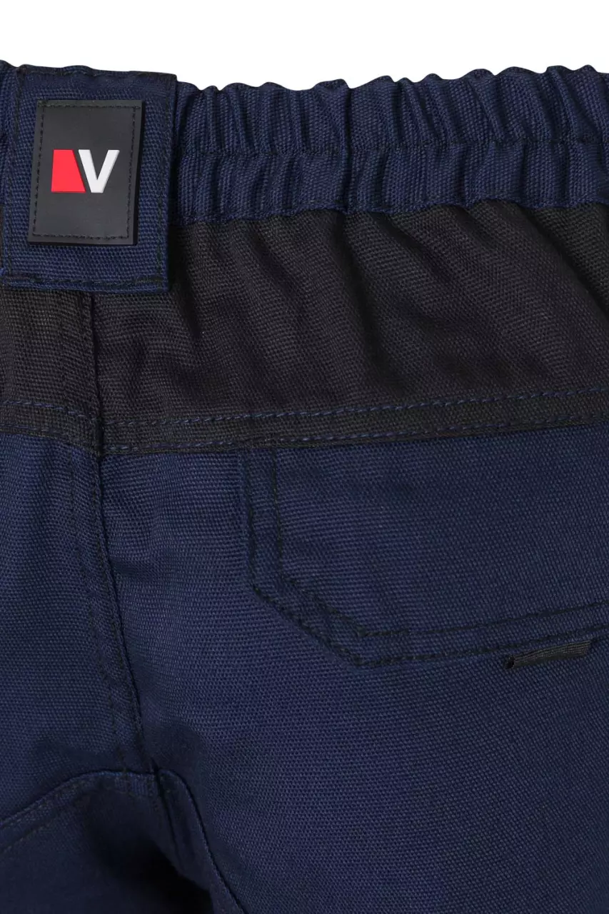 Velilla 103011B-61-00, Work Trousers, Navy Blue/Black, image 2, gallery thumbnail