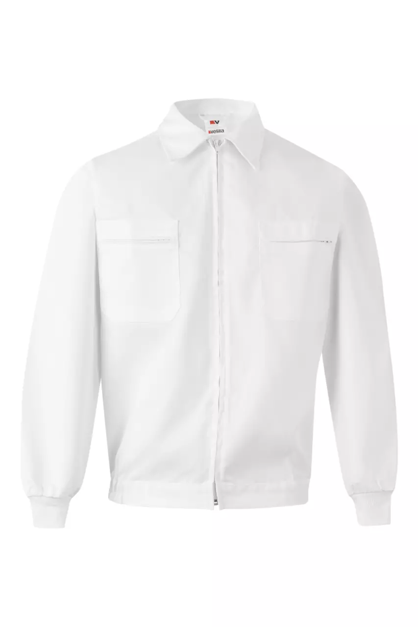 Velilla 61601-07, Arbeitsjacke, Weiß, image 1, gallery thumbnail
