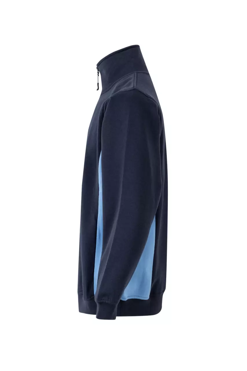 Velilla 105704-61-05, Arbeitssweatshirt, Marineblau/Himmelblau, image 2, gallery thumbnail