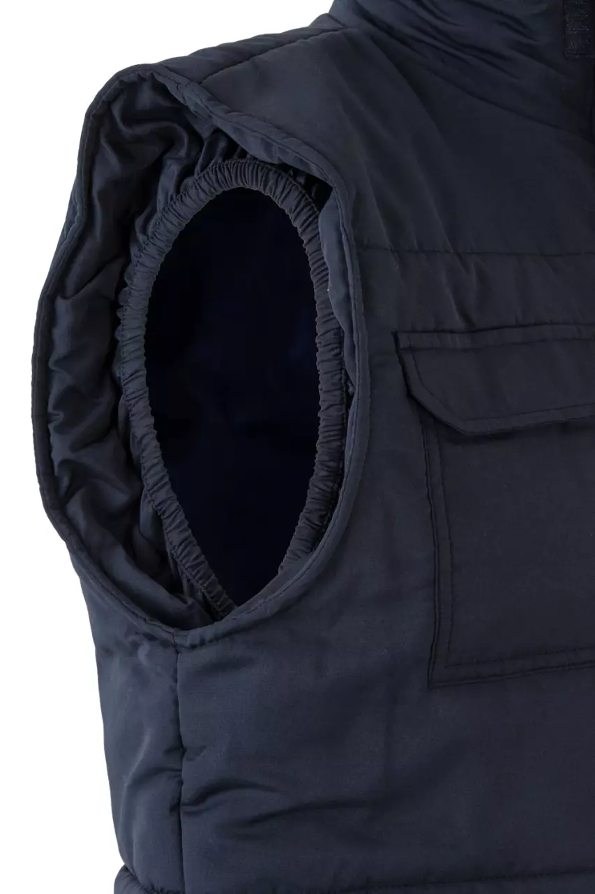 Velilla 205901-61, Padded Work Vest, Navy Blue, image 4, gallery thumbnail