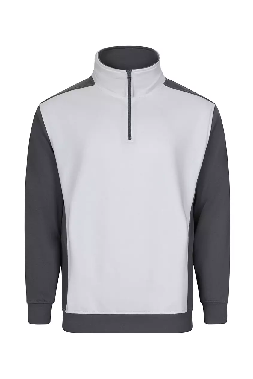 Velilla 105703-07-08, Arbeitssweatshirt, Weiß/Grau, image 1, gallery thumbnail
