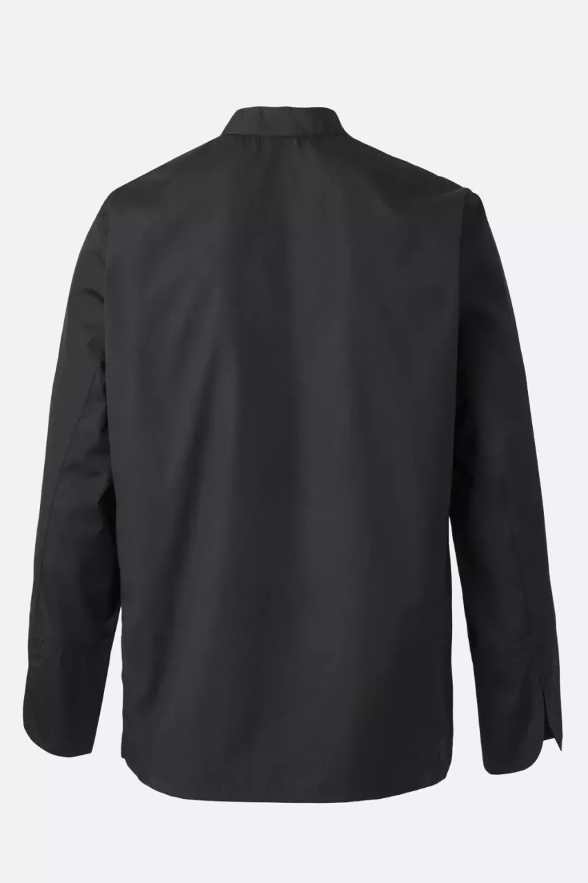 Velilla 434-00, Long Sleeved Chef Jacket, Black, image 4, gallery thumbnail