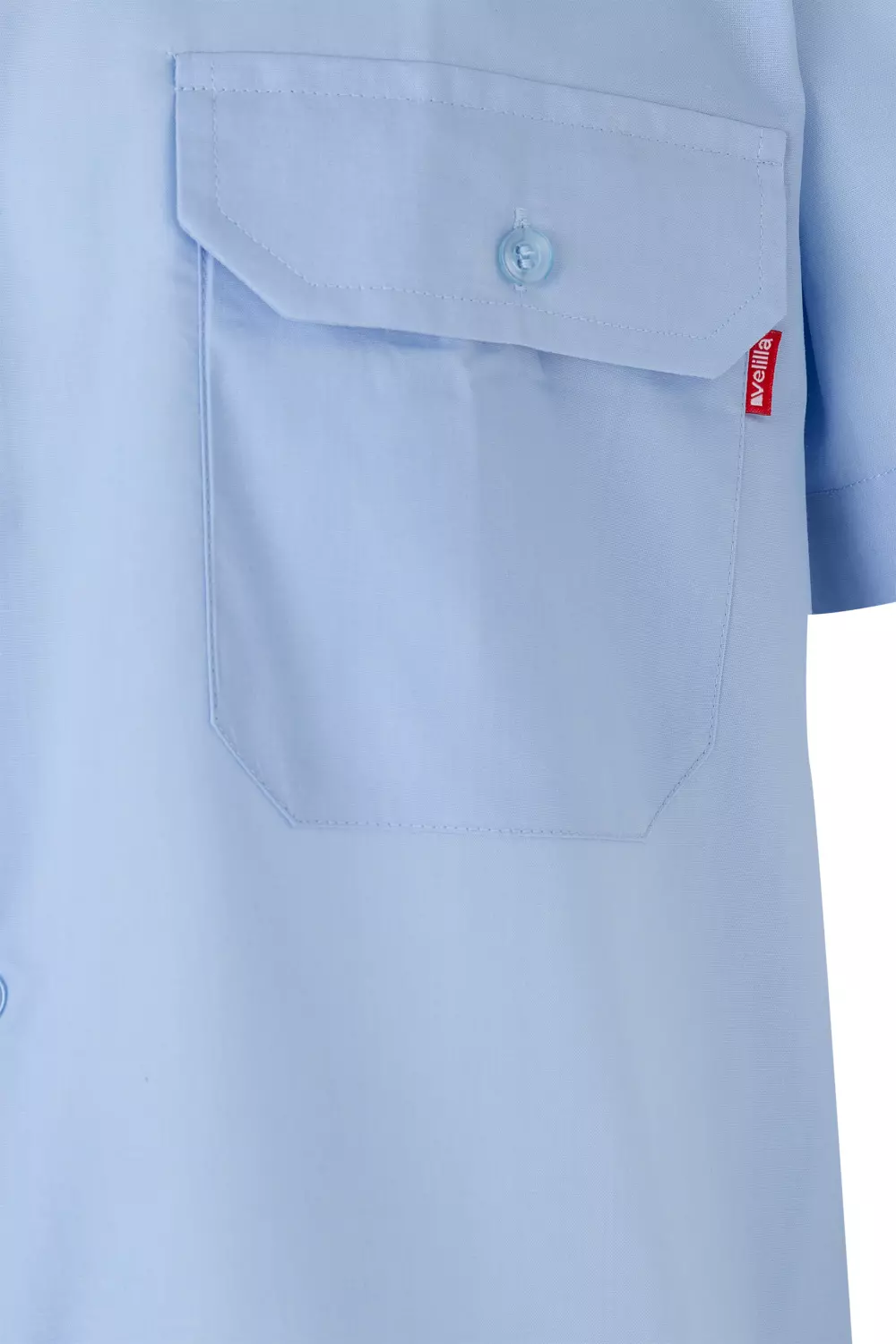Velilla 532-05, Short-Sleeved Work Shirt, Sky Blue, image 4