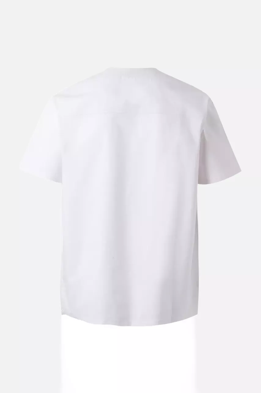 Velilla 535206S-07, Work Tunic, White, image 4, gallery thumbnail
