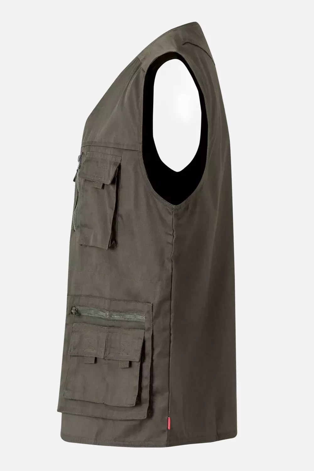 Velilla 105901-03, Work Vest, Khaki Green, image 2