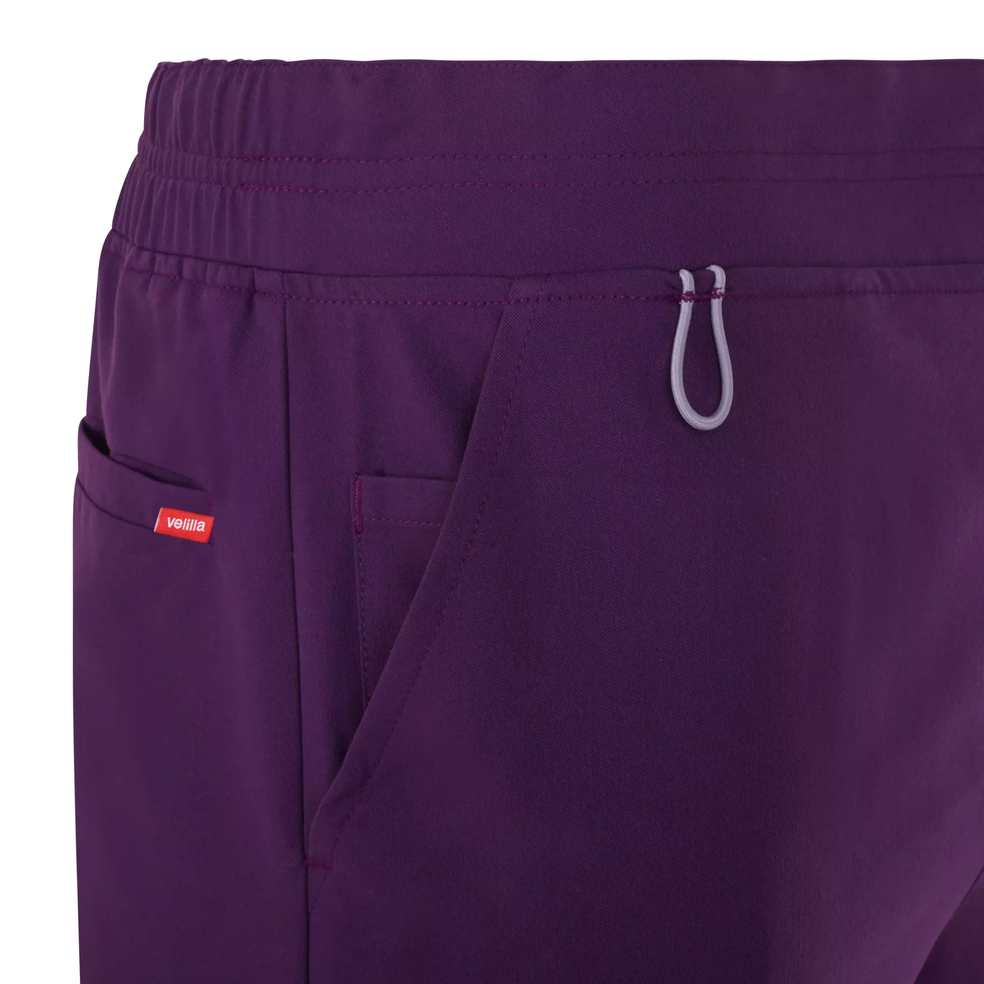 Velilla 533021S-66, Medical Joggers, Plum, image 4