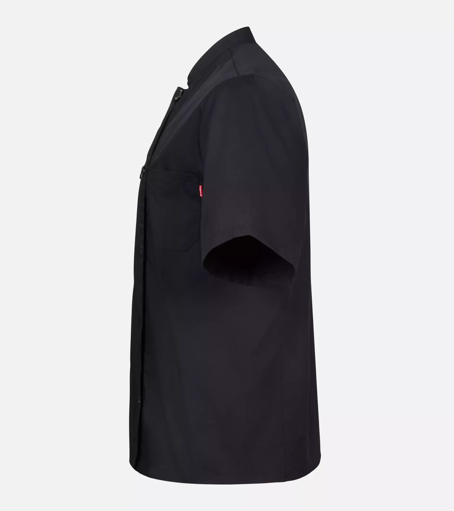 Velilla 405201-00, Short-Sleeved Chef Jacket, Black, image 2