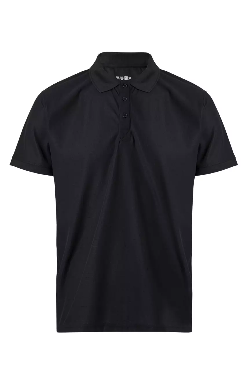 Velilla 405504-00, Polo Shirt, Black, image 1, gallery thumbnail