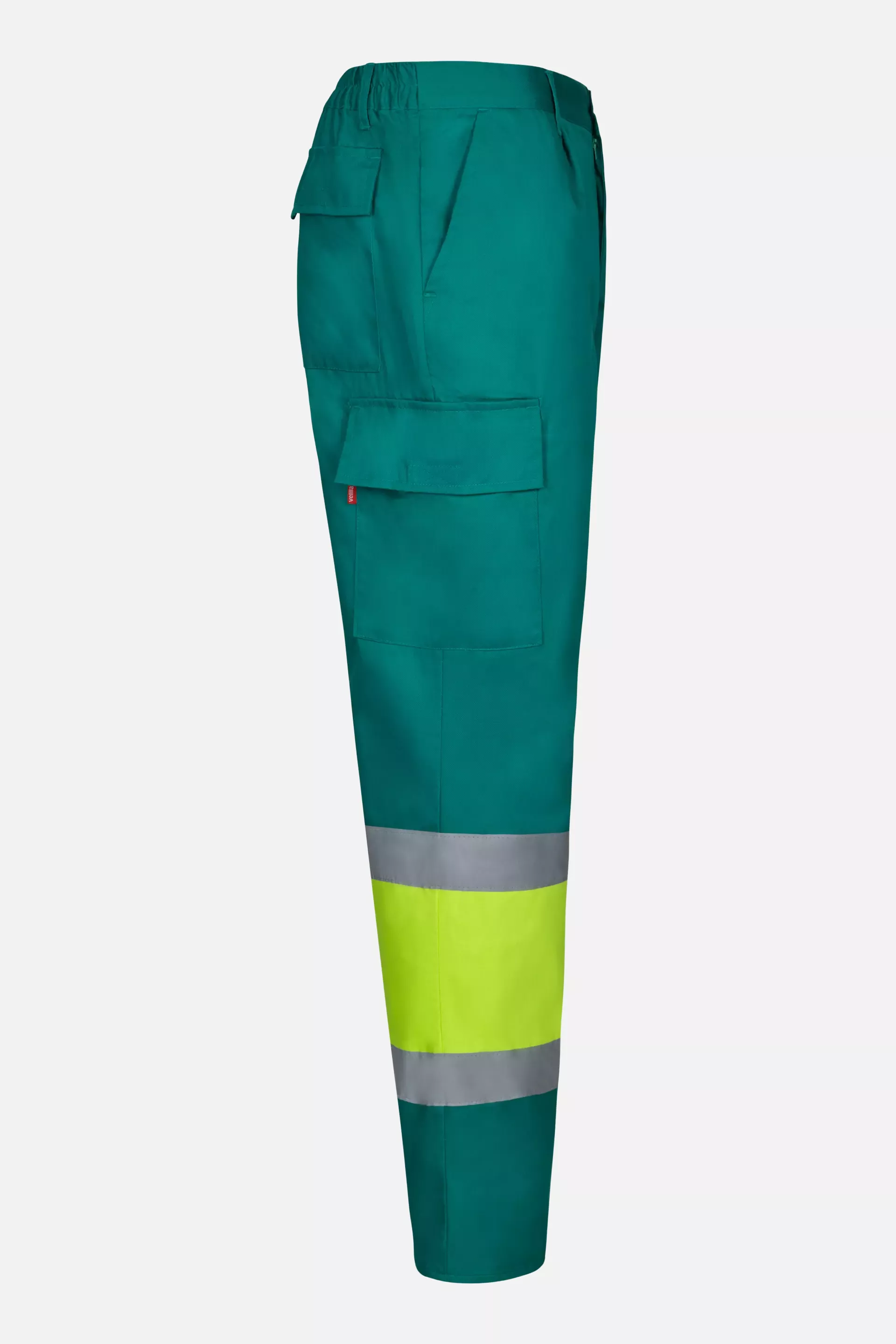 Velilla 303003-02-20, High-Vis Work Trousers, Green/Hi-Vis Yellow, image 3