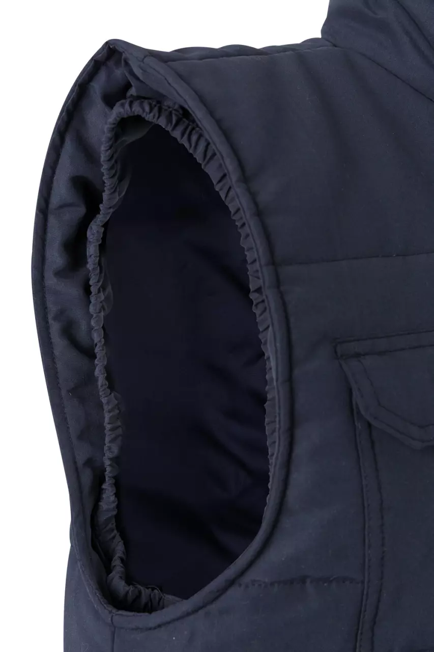 Velilla 108-61, Work Vest, Navy Blue, image 4, gallery thumbnail