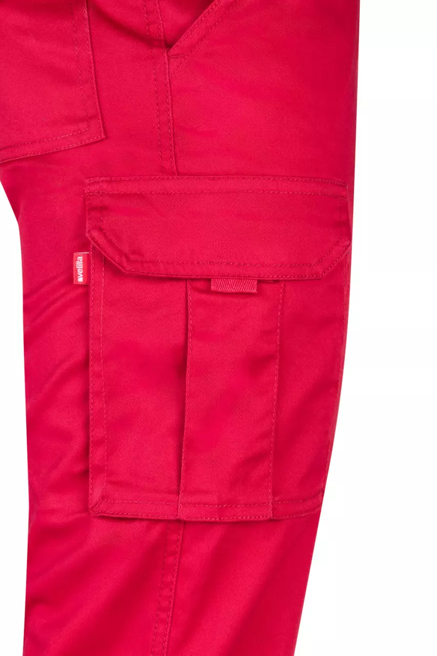 Velilla 103002S-12, Work Trousers, Red, image 2, gallery thumbnail