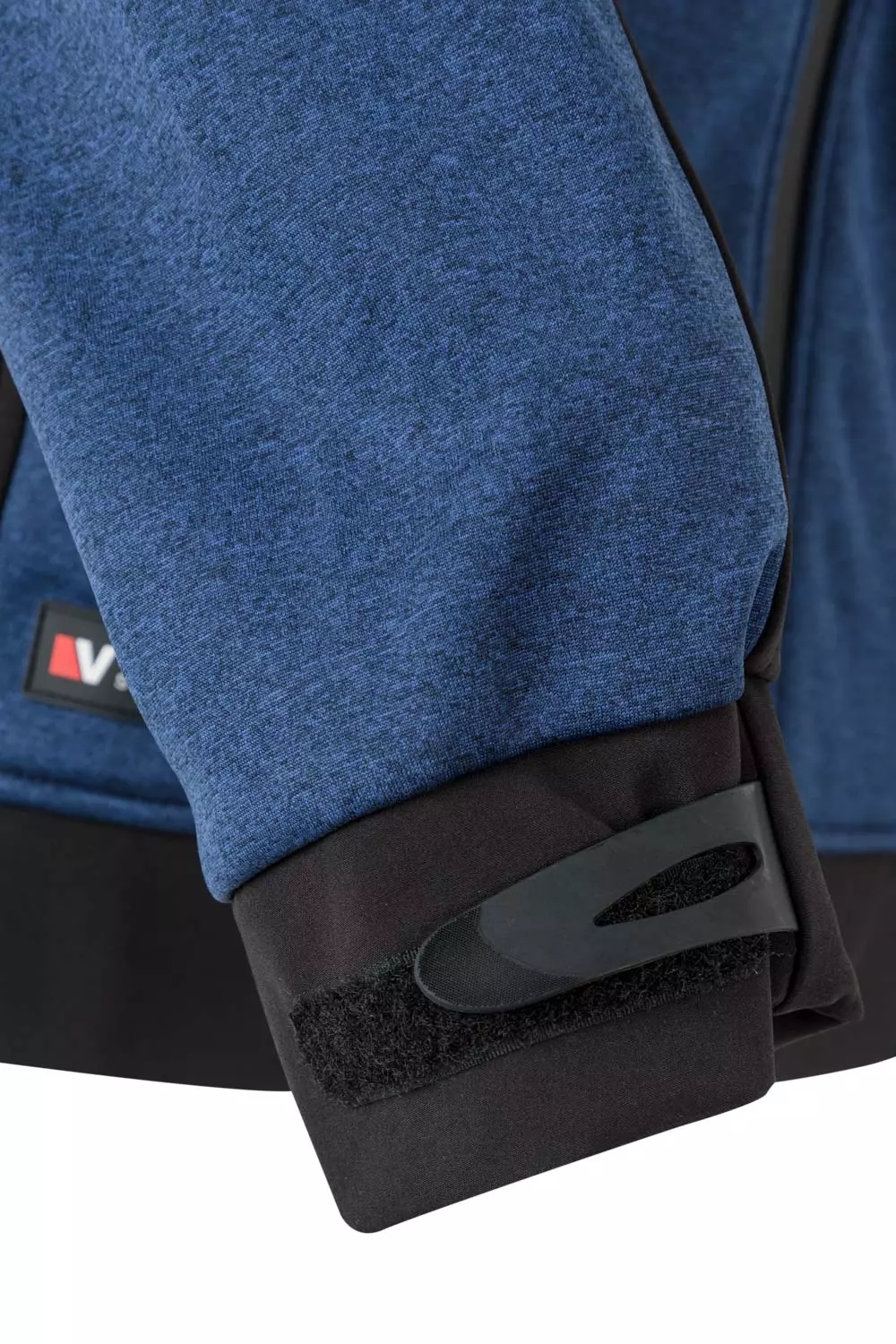 Velilla 206007-71-00, Work Jacket, Heather Blue/Black, image 3