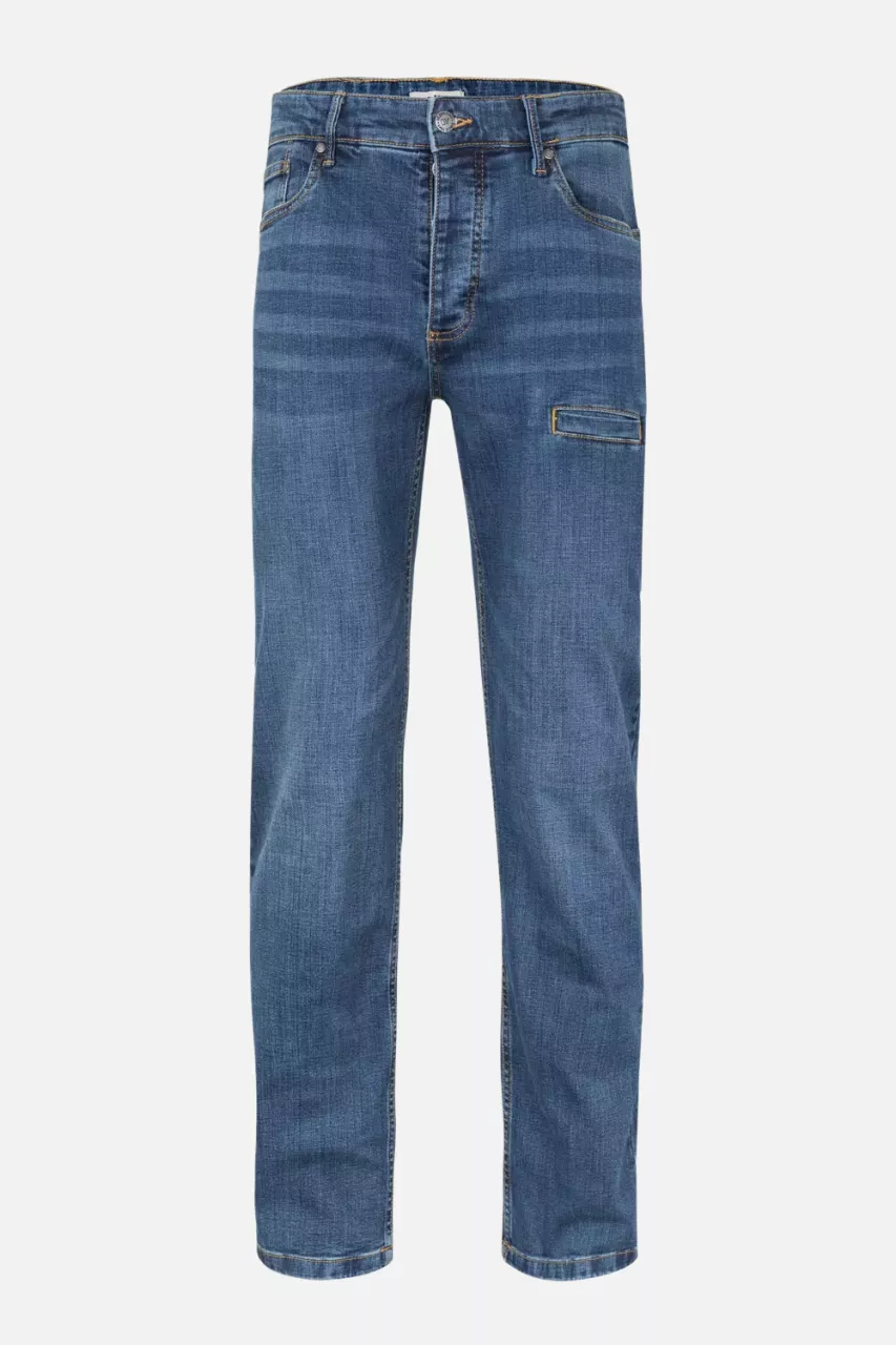Velilla 103018S-63, Work Trousers, Blue Denim, image 1, gallery thumbnail