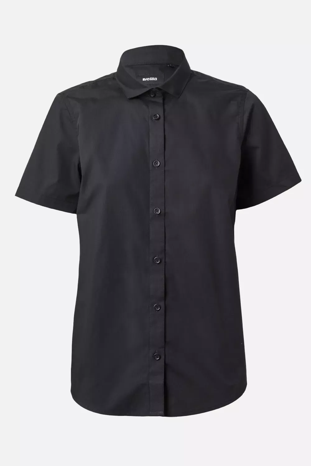 Velilla 405010-00, Short-Sleeved Work Shirt, Black, image 1