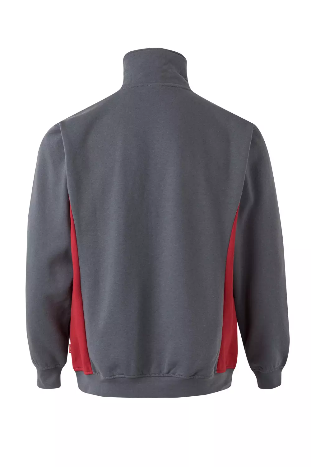 Velilla 105704-08-12, Work Sweatshirt, Grey/Red, image 2