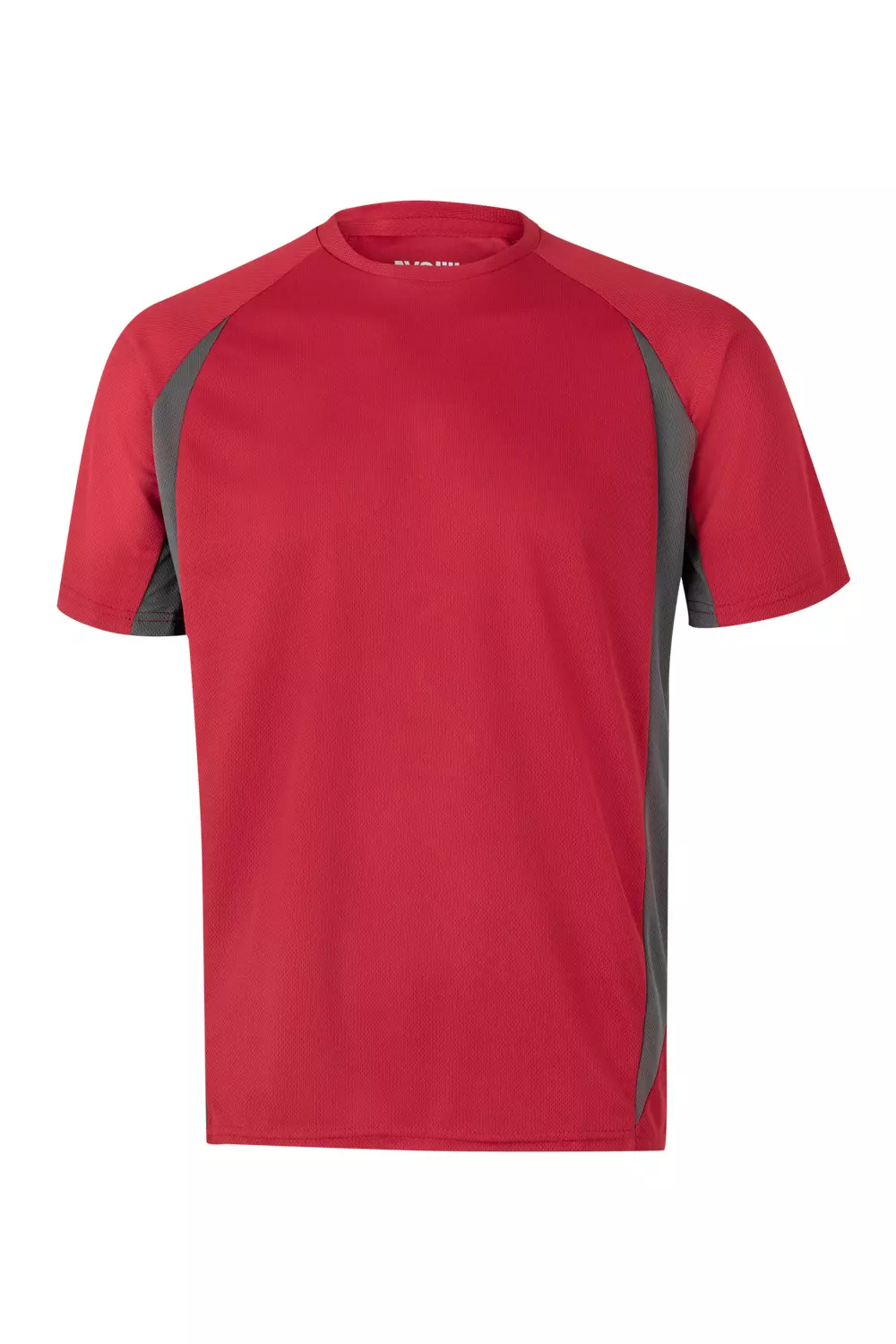 Velilla 105501-12-08, Arbeits-T-Shirt, Rot/Grau