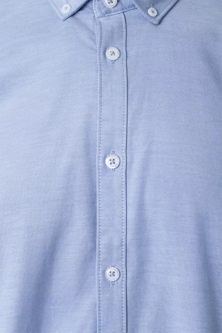 Velilla 405004S-05, Work Shirt, Sky Blue, image 4, gallery thumbnail