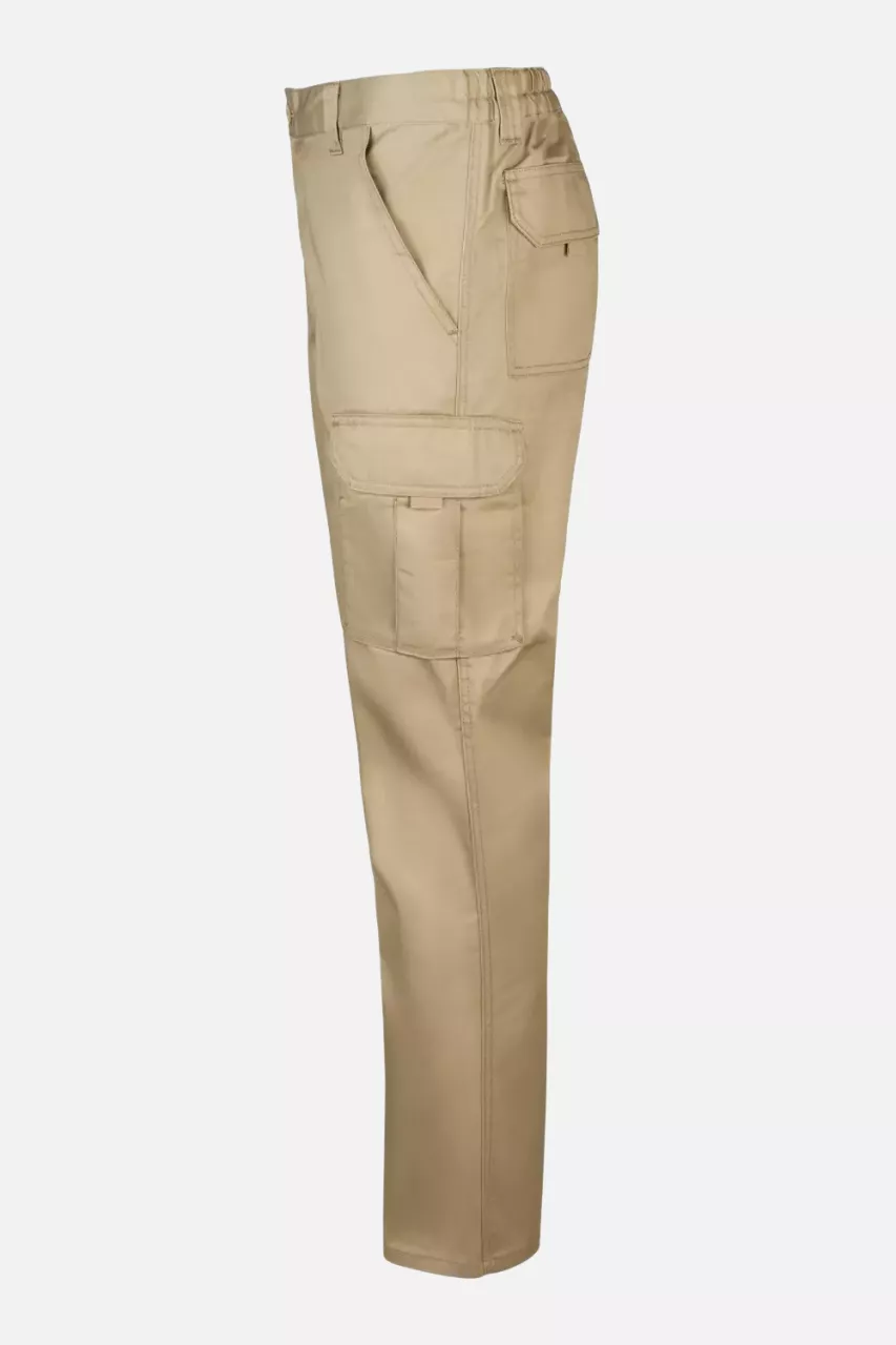 Velilla 103001-46, Work Trousers, Sand Beige, image 2, gallery thumbnail