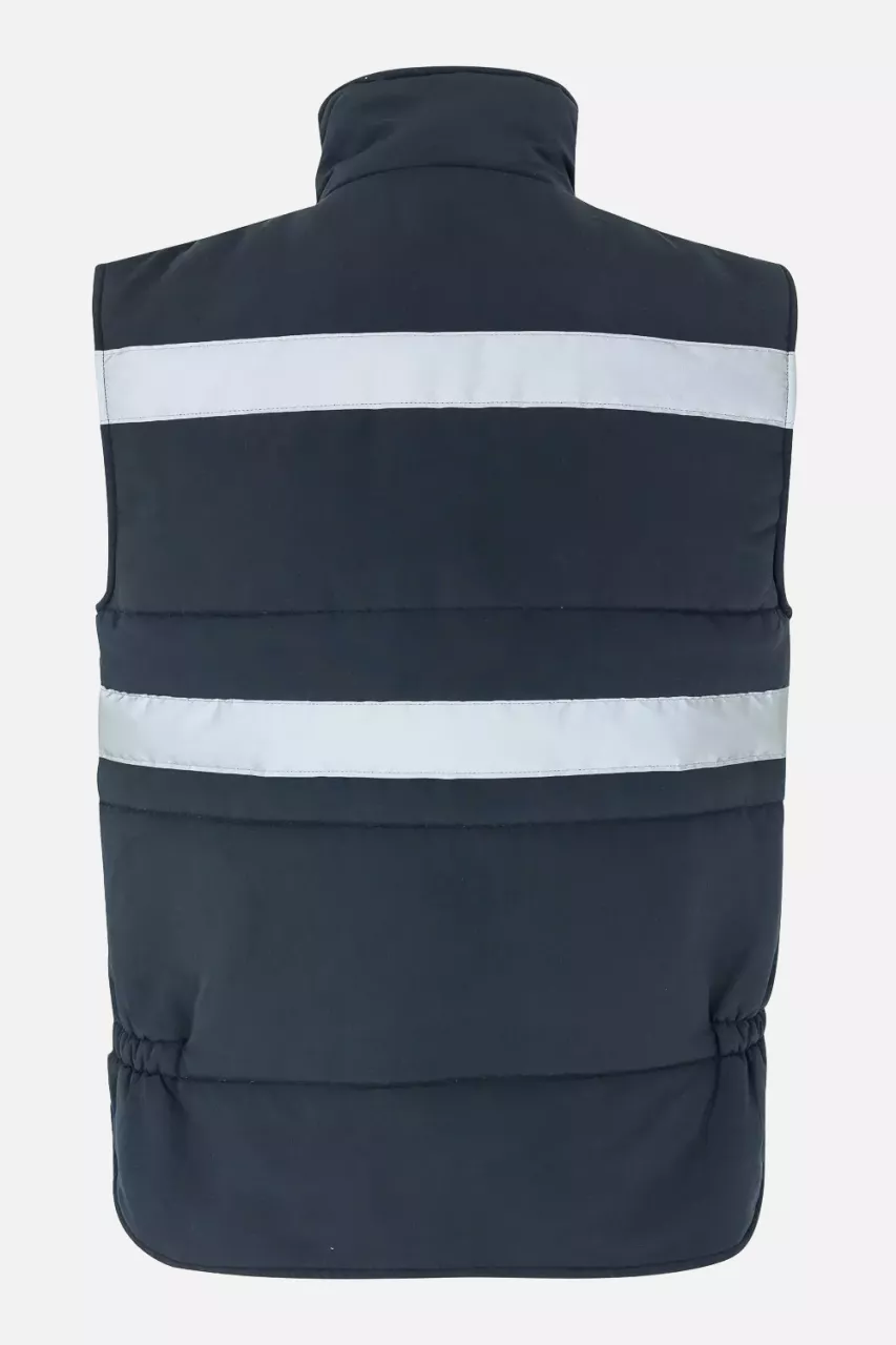 Velilla 205904-61, High-Vis Work Vest, Navy Blue, image 2, gallery thumbnail