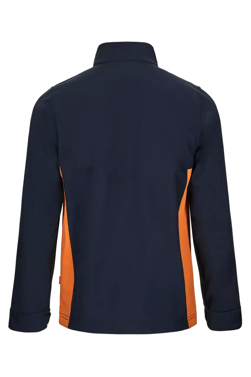 Velilla 106004-61-16, Work Jacket, Navy Blue/Orange, image 2, gallery thumbnail