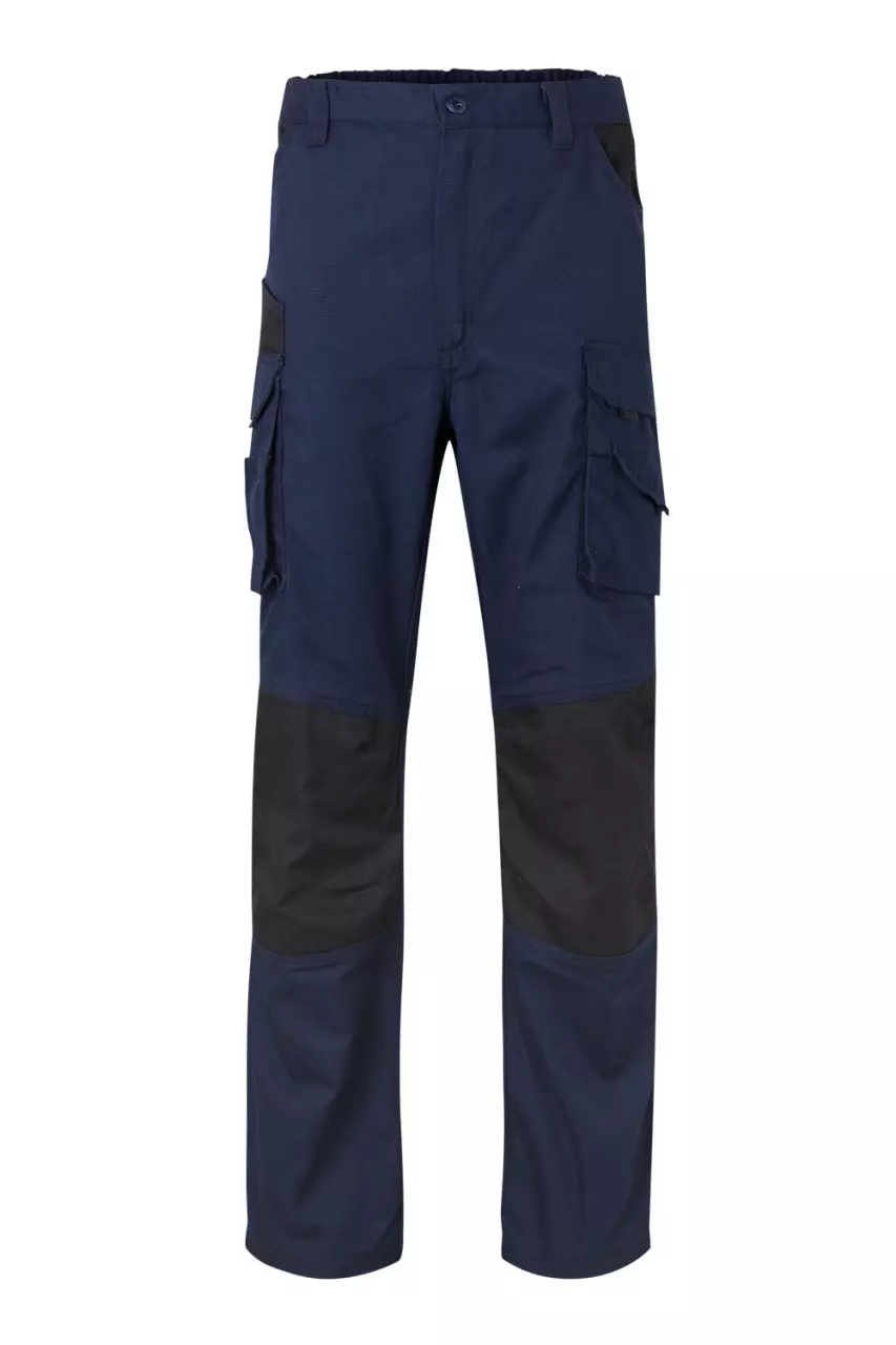 Velilla 103011B-61-00, Work Trousers, Navy Blue/Black, image 1, gallery thumbnail