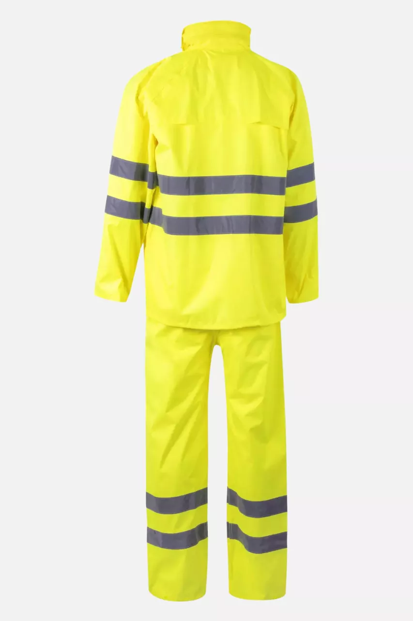 Velilla 189-20, High-Vis Rain Suit, Hi-Vis Yellow, image 7, gallery thumbnail