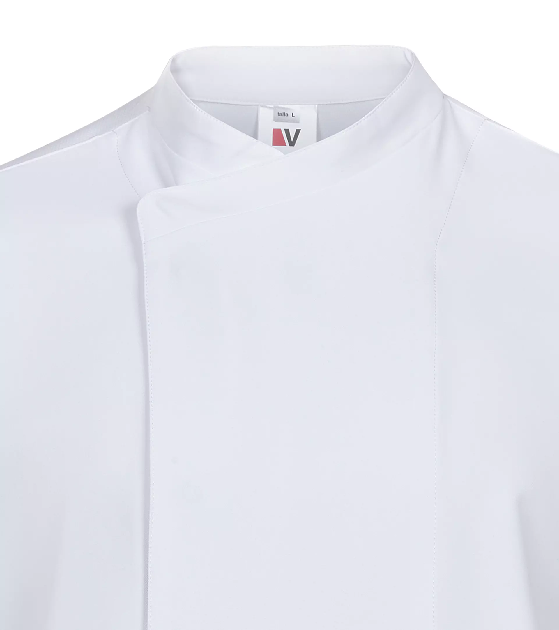 Velilla 405209-07, Short-Sleeved Chef Jacket, White, image 4