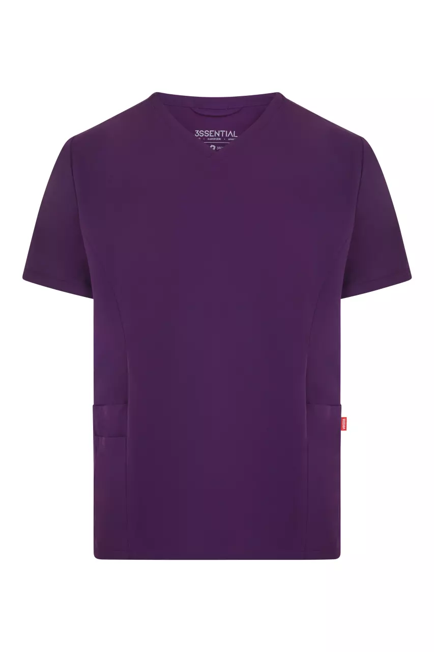  535220S-66, Velilla Work Tunic, Plum