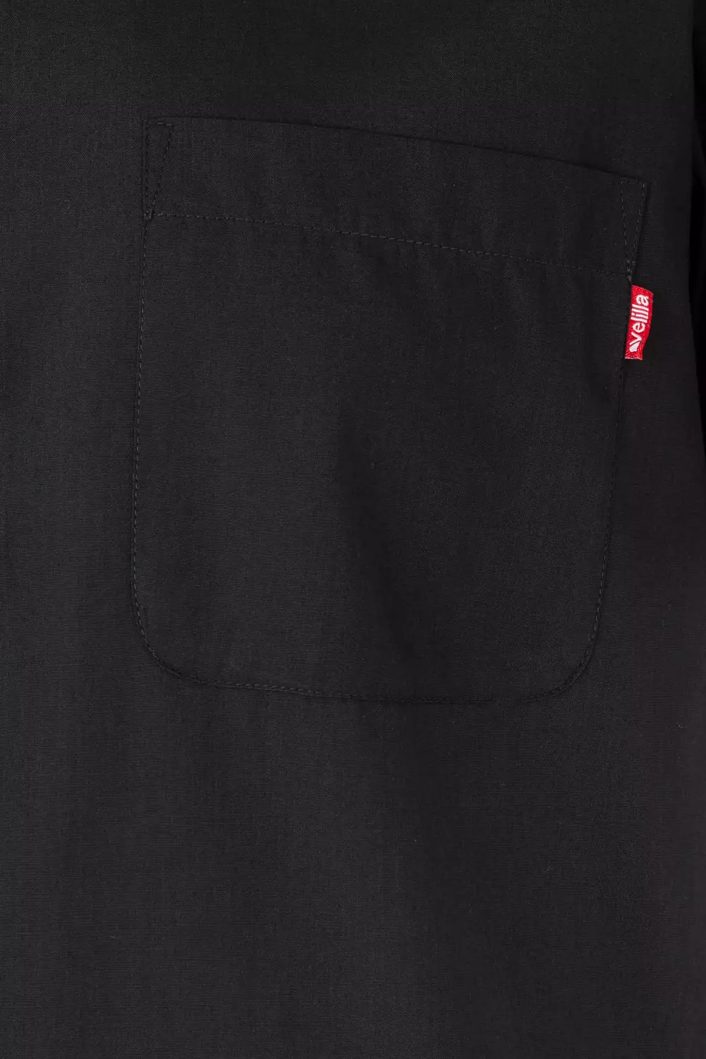 Velilla 531-00, Kurzarm-Arbeitshemd, Schwarz, image 2