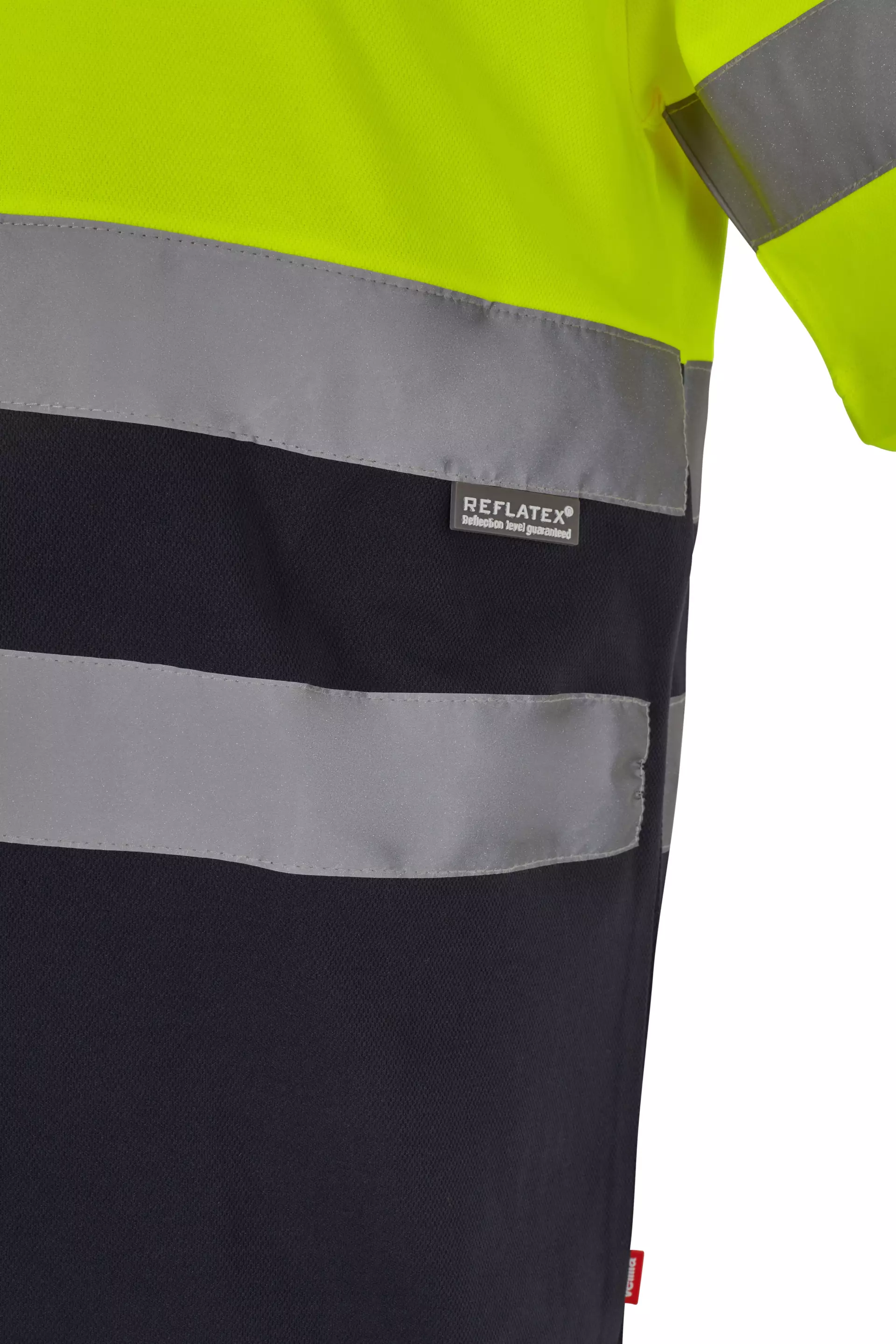 Velilla 305613-61-20-1, High-Vis Short Sleeve T-Shirt, Navy Blue/Hi-Vis Yellow, image 4